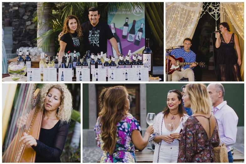 Collage de fotos del evento solidario (Foto TA)